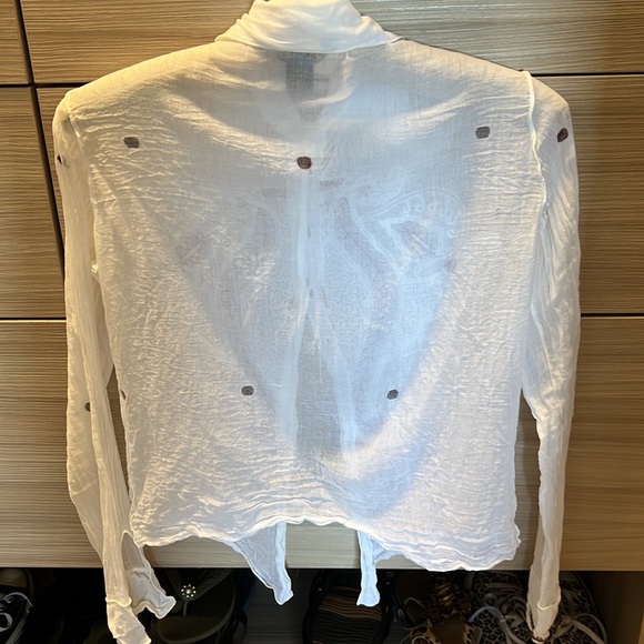 Paul Ropp White Shirt size small - Picture 5 of 6